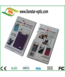 C Shaper Lycra card holder Customized logo wholesale 