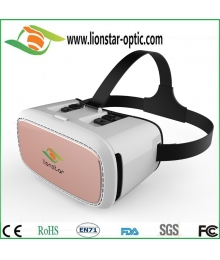VR LIONSTAR 最新虚拟现实眼镜，塑料VR头盔